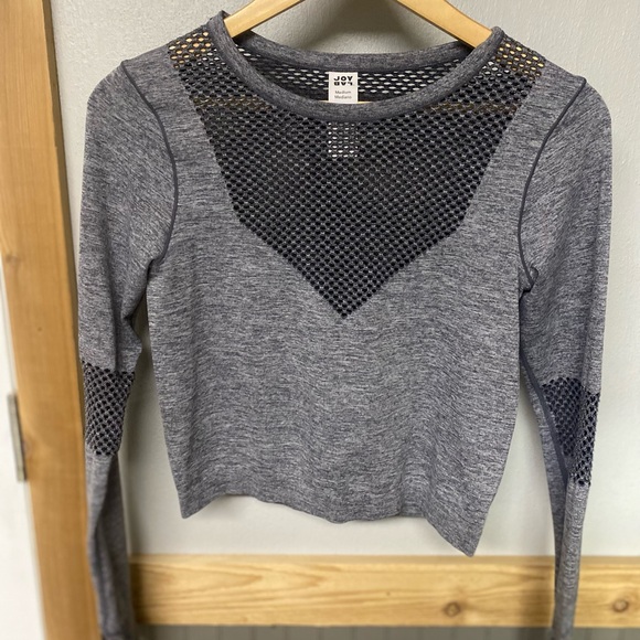 JoyLab Long Sleeve Crop Top Women’s Size Medium - Picture 1 of 4
